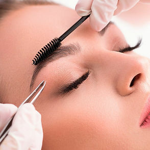 Ламинирование ресниц/Оформление бровей. 